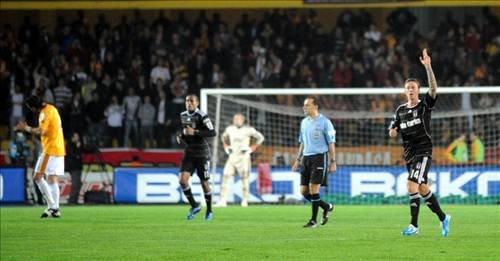 Galatasaray - Beşiktaş derbisinden enfes kareler