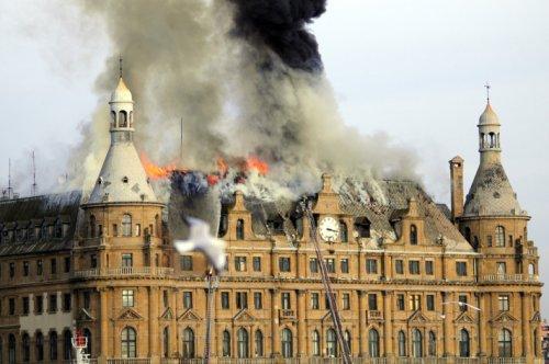 Haydarpaşa tren garı yangın - Resim 18