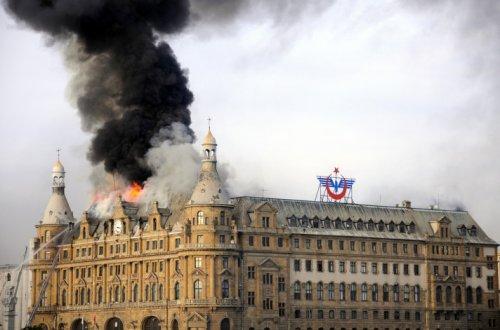 Haydarpaşa tren garı yangın - Resim 16
