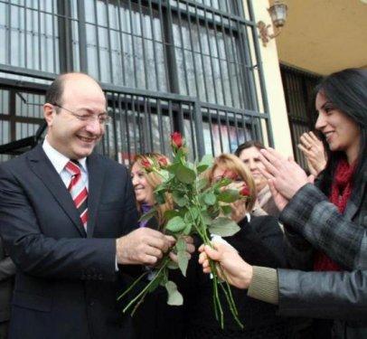 İlhan Cihaner'e güllü veda - Resim 8