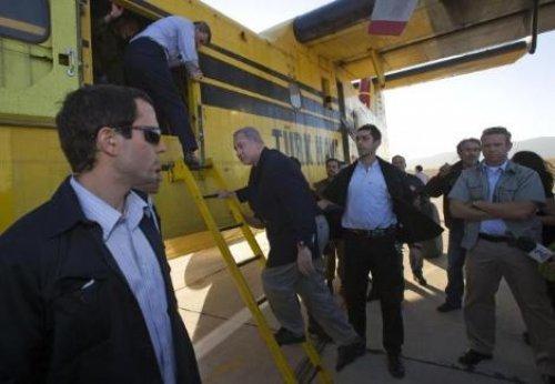 Netanyahu Türk uçaklarını ziyaret etti - Resim 7