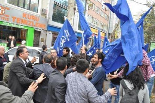 Başbakan protestosuna polis engeli  - Resim 25