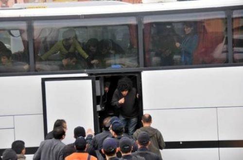 Başbakan protestosuna polis engeli  - Resim 46