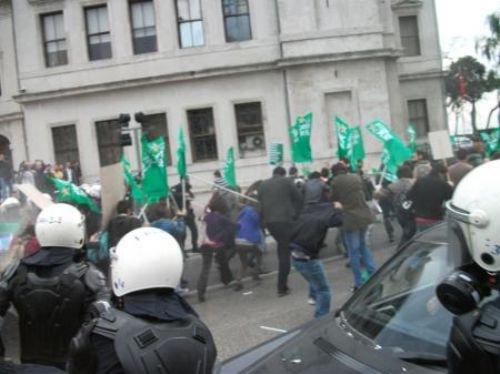 Başbakan protestosuna polis engeli  - Resim 62