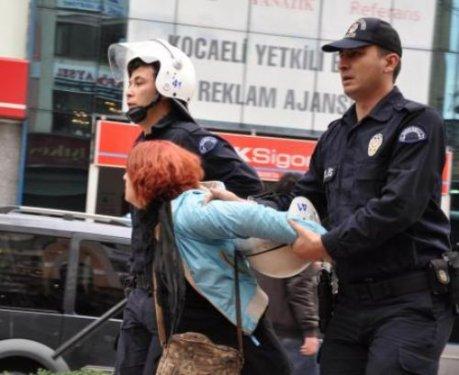 Başbakan protestosuna polis engeli  - Resim 20