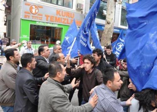 Başbakan protestosuna polis engeli  - Resim 26
