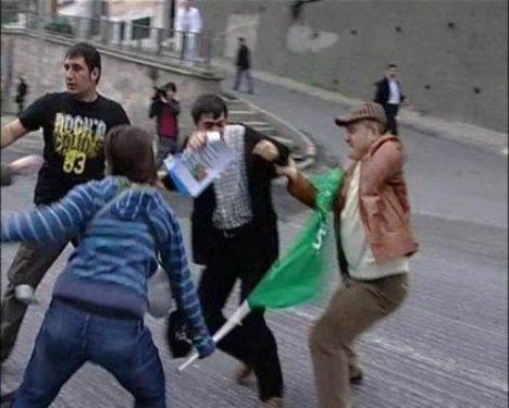 Başbakan protestosuna polis engeli  - Resim 38