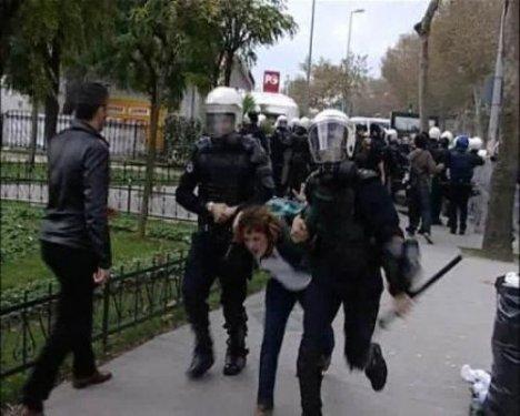 Başbakan protestosuna polis engeli  - Resim 50