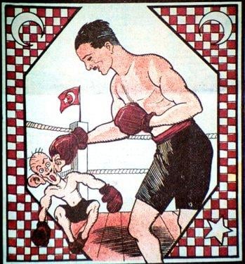 Hiç görmediğiniz Atatürk karikatürleri