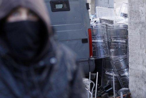 İtalya öğrenci protestosu - Resim 15