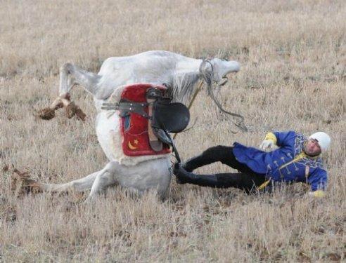 Ciritçinin atı şaha kalkınca.. - Resim 9