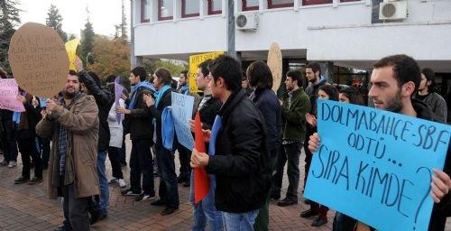 KTÜ'lü öğrencilerden protesto - Resim 1