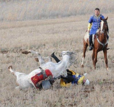 Ciritçinin atı şaha kalkınca.. - Resim 13