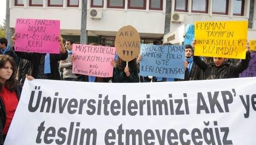 KTÜ'lü öğrencilerden protesto - Resim 4
