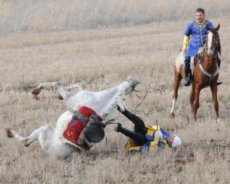 Ciritçinin atı şaha kalkınca.. - Resim 4