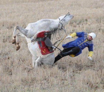Ciritçinin atı şaha kalkınca.. - Resim 8