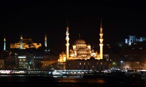 İstanbul'da günbatımı ve gece - Resim 18