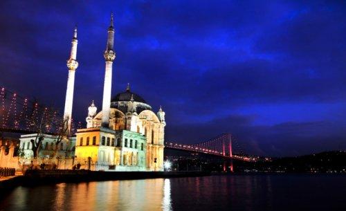 İstanbul'da günbatımı ve gece - Resim 52