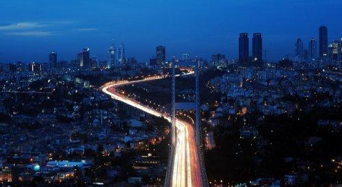 İstanbul'da günbatımı ve gece - Resim 4