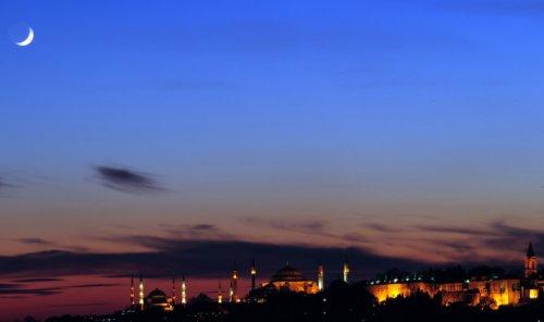 İstanbul'da günbatımı ve gece - Resim 33