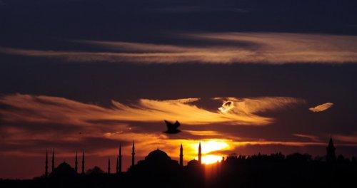 İstanbul'da günbatımı ve gece - Resim 37