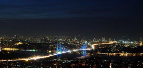 İstanbul'da günbatımı ve gece - Resim 16