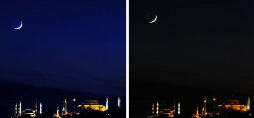 İstanbul'da günbatımı ve gece - Resim 39