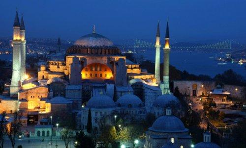 İstanbul'da günbatımı ve gece - Resim 8