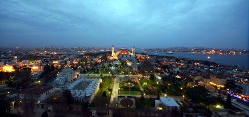 İstanbul'da günbatımı ve gece - Resim 13