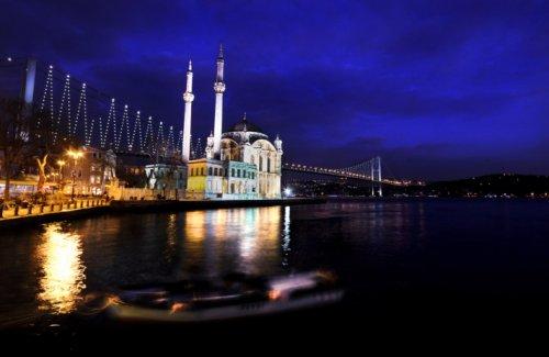İstanbul'da günbatımı ve gece - Resim 56