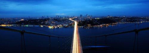 İstanbul'da günbatımı ve gece - Resim 5