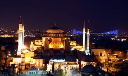 İstanbul'da günbatımı ve gece - Resim 10