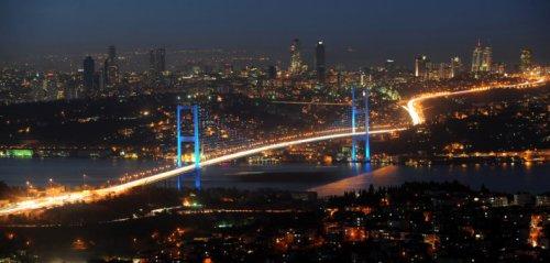 İstanbul'da günbatımı ve gece - Resim 19