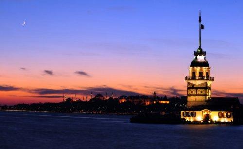 İstanbul'da günbatımı ve gece - Resim 31