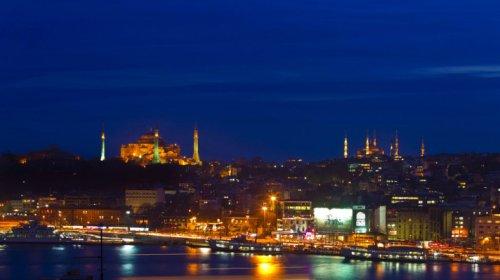 İstanbul'da günbatımı ve gece - Resim 6