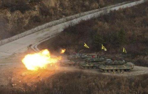 Güney Kore’den Kuzey’e gerçek bomba tatbikatı - Resim 9