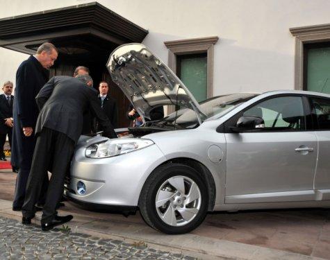 Erdoğan elektrikli Renault’u test etti  - Resim 7