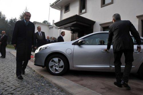 Erdoğan elektrikli Renault’u test etti  - Resim 4