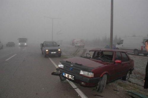 Ankara'da 50'den fazla araç birbirine girdi  - Resim 7