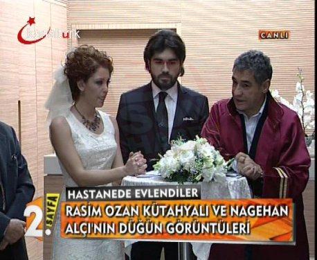 Nagehan Alçı ve Rasim Ozan evlendi