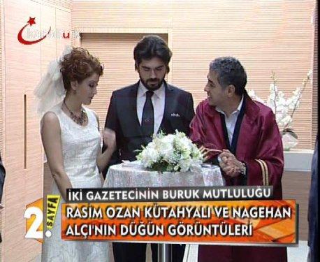 Nagehan Alçı ve Rasim Ozan evlendi