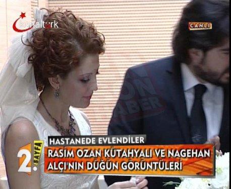 Nagehan Alçı ve Rasim Ozan evlendi