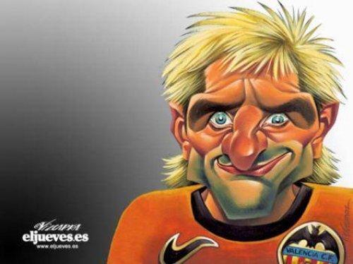 Güldüren futbolcu karikatürleri