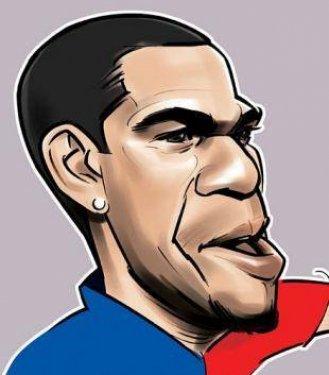 Güldüren futbolcu karikatürleri