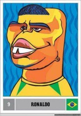 Güldüren futbolcu karikatürleri