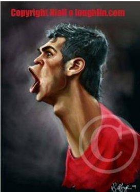 Güldüren futbolcu karikatürleri