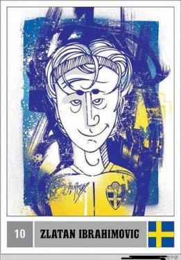 Güldüren futbolcu karikatürleri