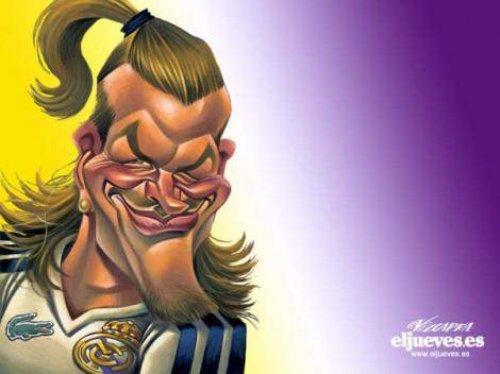 Güldüren futbolcu karikatürleri