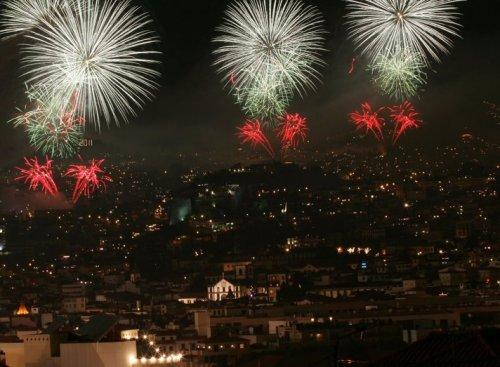 Dünyadan yeni yılı böyle karşıladı