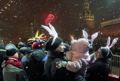 Dünyadan yeni yılı böyle karşıladı